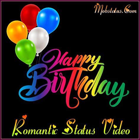 happy birthday whatsapp status video download